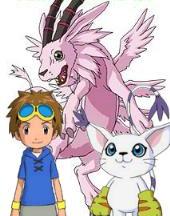 Takato, Gatomon & Magnadramon - characters voiced by McGlynn in the "Digimon Rumble Arena" video game