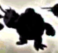 AncientVolcamon's silhouette