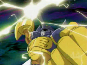Beetlemon's Thunder Fist
