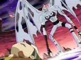 IceDevimon looms over Takuya