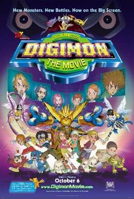 "Digimon: The Movie" poster