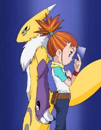 Rika and Renamon