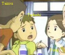 Yuuji, Taizou and Tadashi