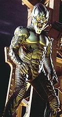 Willem Dafoe in the Green Goblin costume