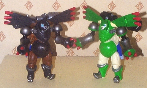 BlackRapidmon and Rapidmon