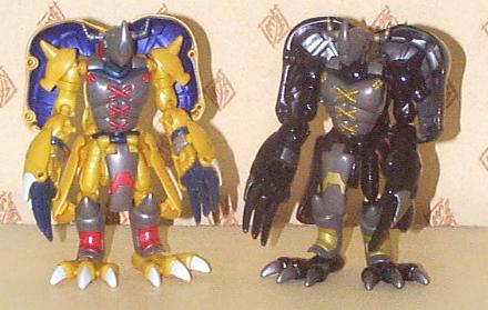WarGreymon and BlackWarGreymon