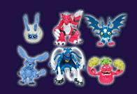 Set 4 (Yuramon, Growlmon, DemiDevimon, Gazimon, MarineDevimon, RedVegiemon)